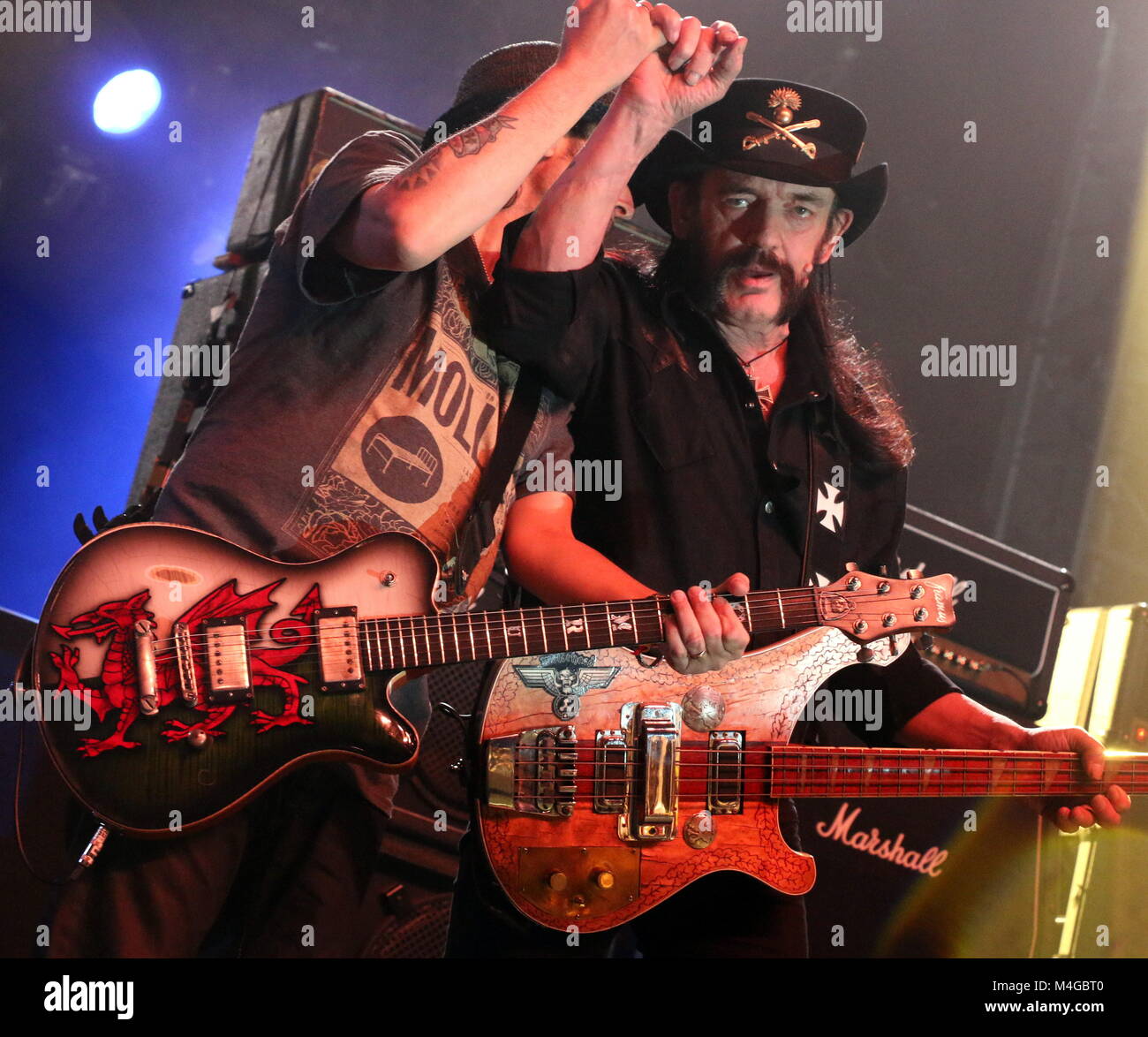 Concert de Motorhead Banque D'Images