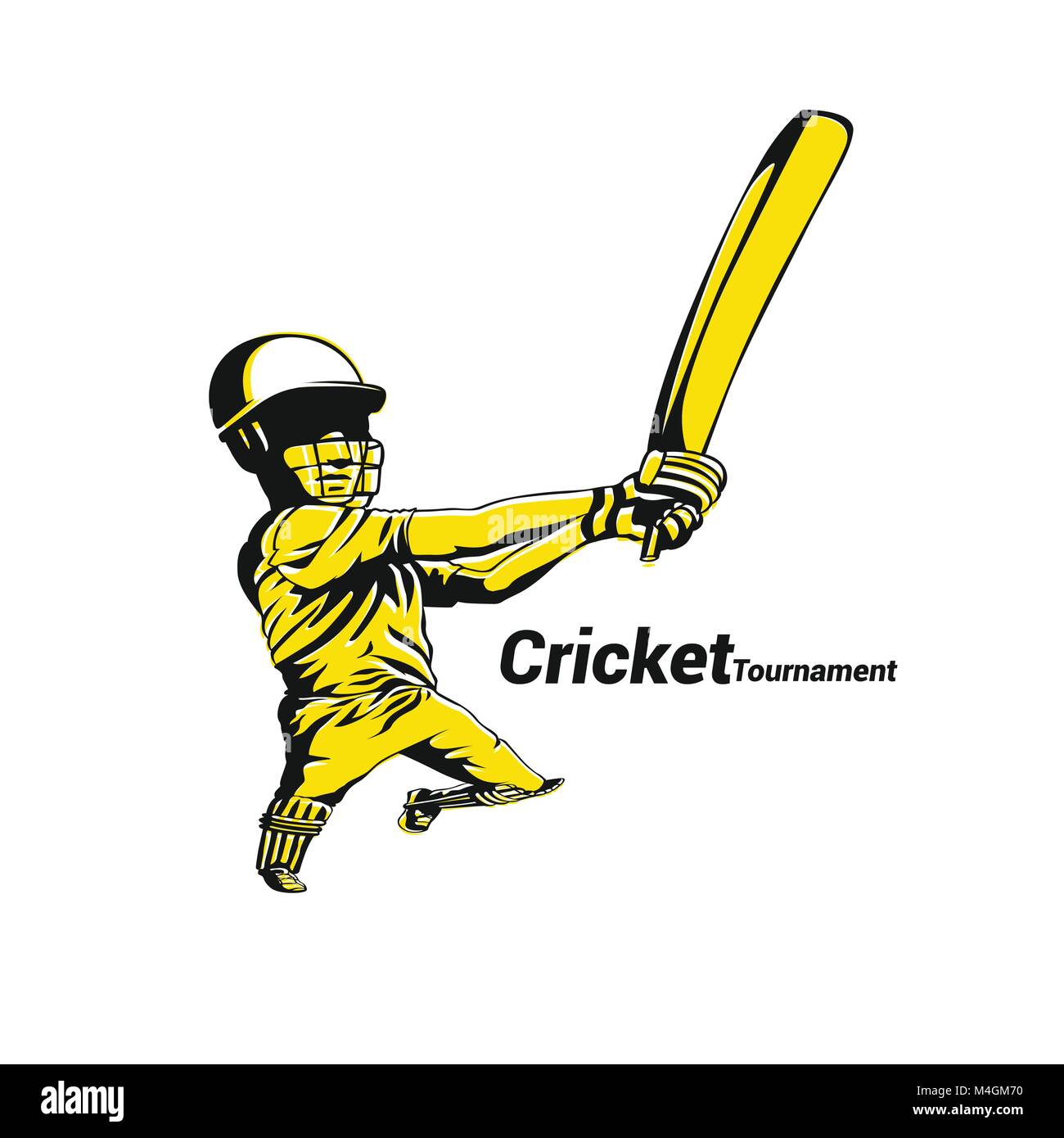 Illustration vecteur de cricket en Australie. Illustration de Vecteur
