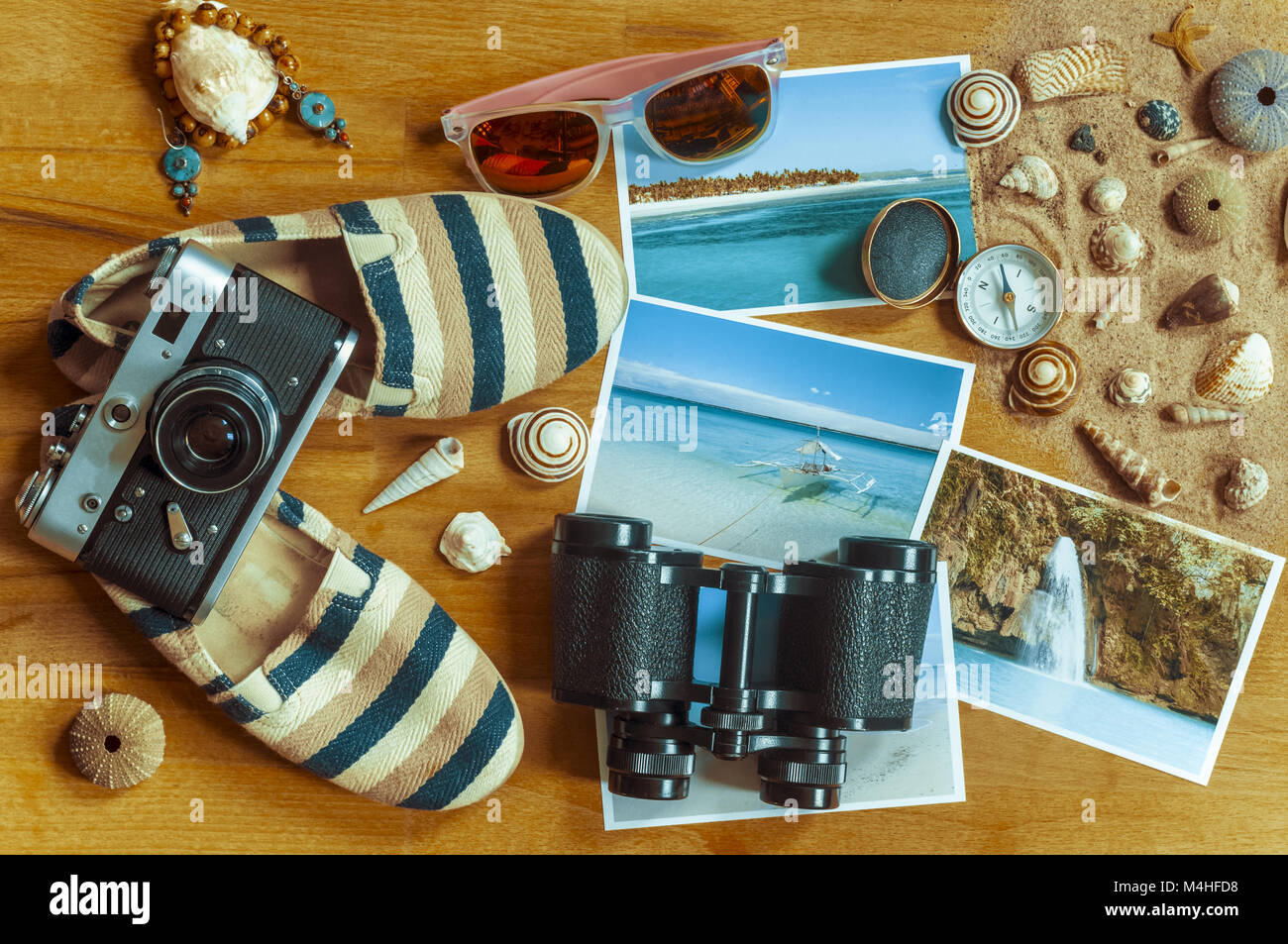 Souvenirs de vacances Banque D'Images