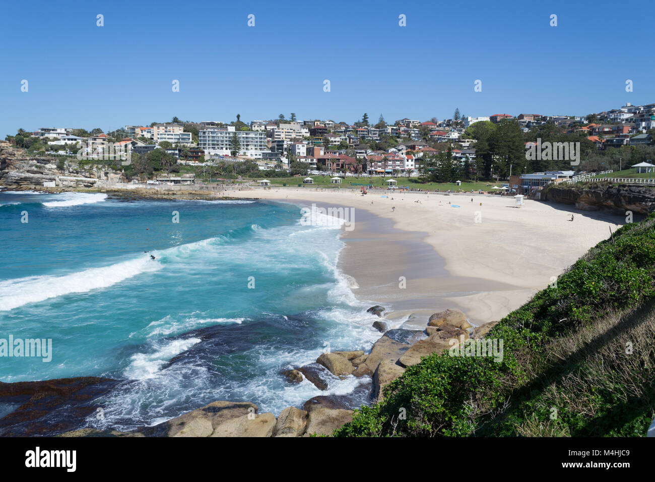 La baie de Sydney Bronte Banque D'Images