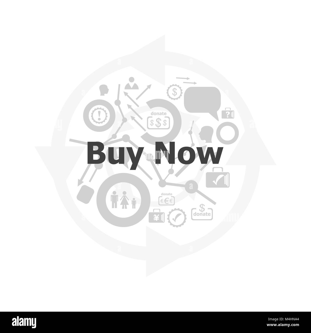 Le mot achetez sur écran numérique, concept d'entreprise Banque D'Images