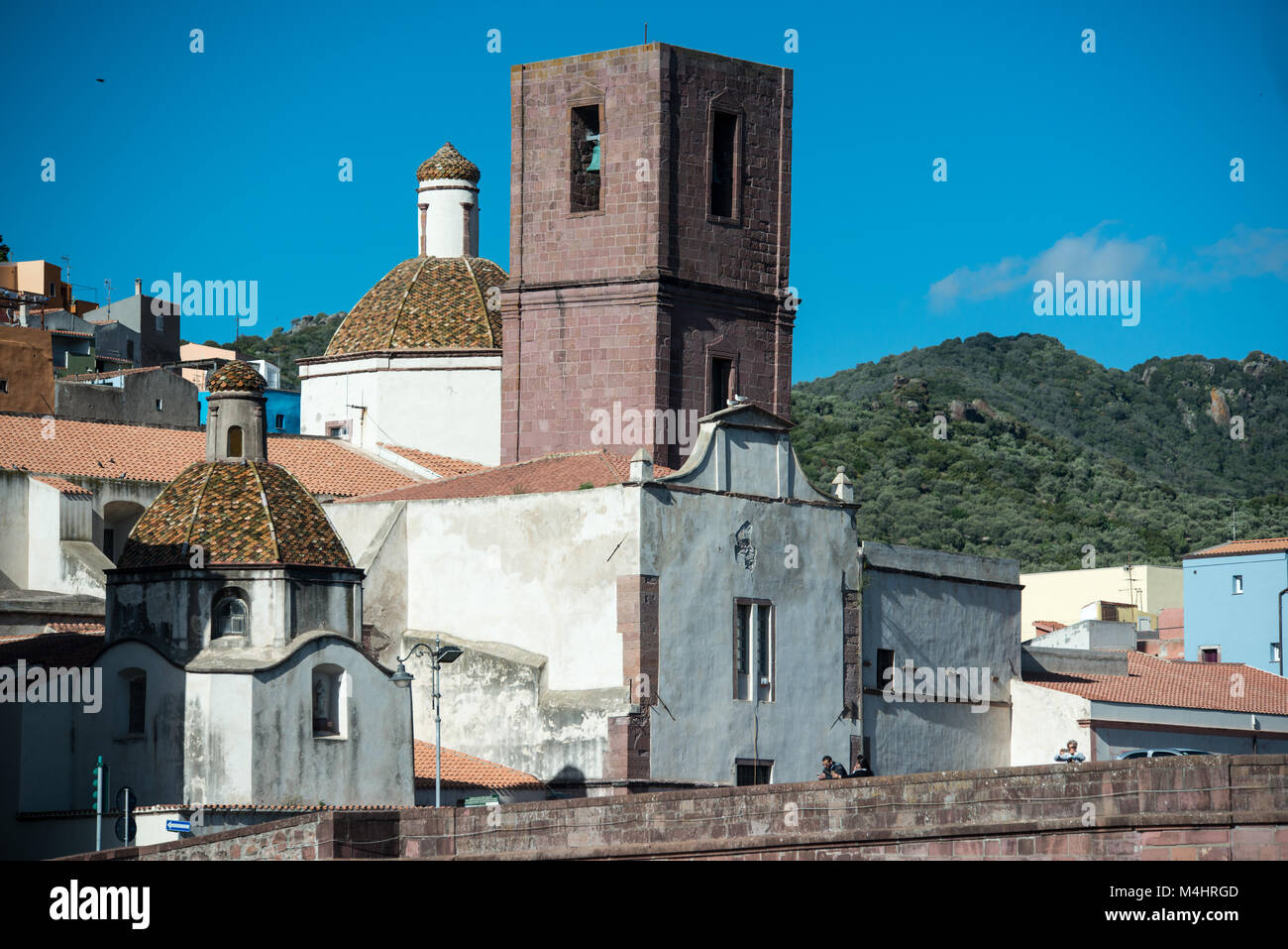 Cathédrale de Bosa en Sardaigne Banque D'Images