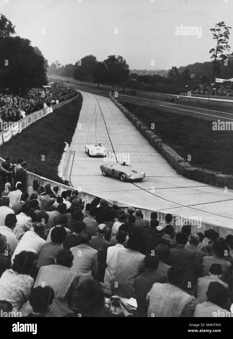 Le sport automobile, voiture de course sur circuit, ca. 1940, 1940, l'emplacement exact inconnu, Allemagne Banque D'Images