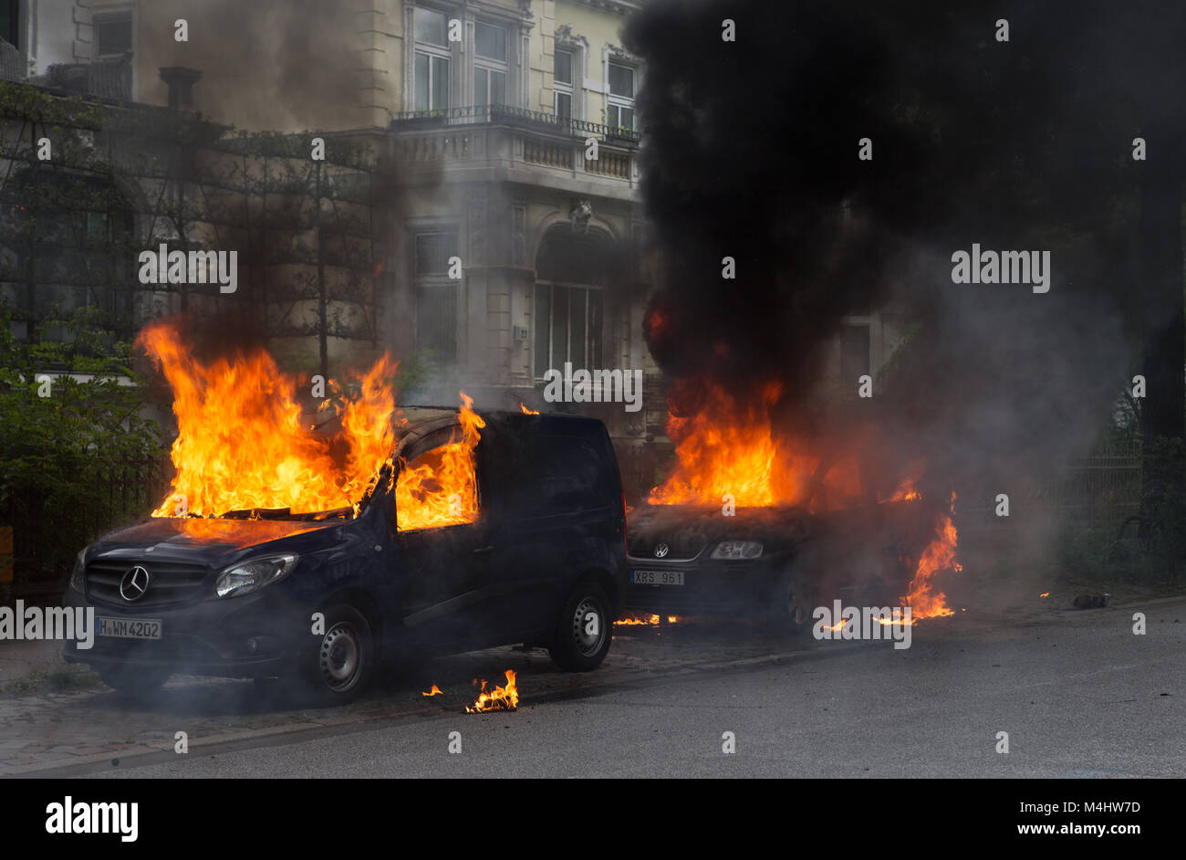 G20 à Hambourg Banque D'Images