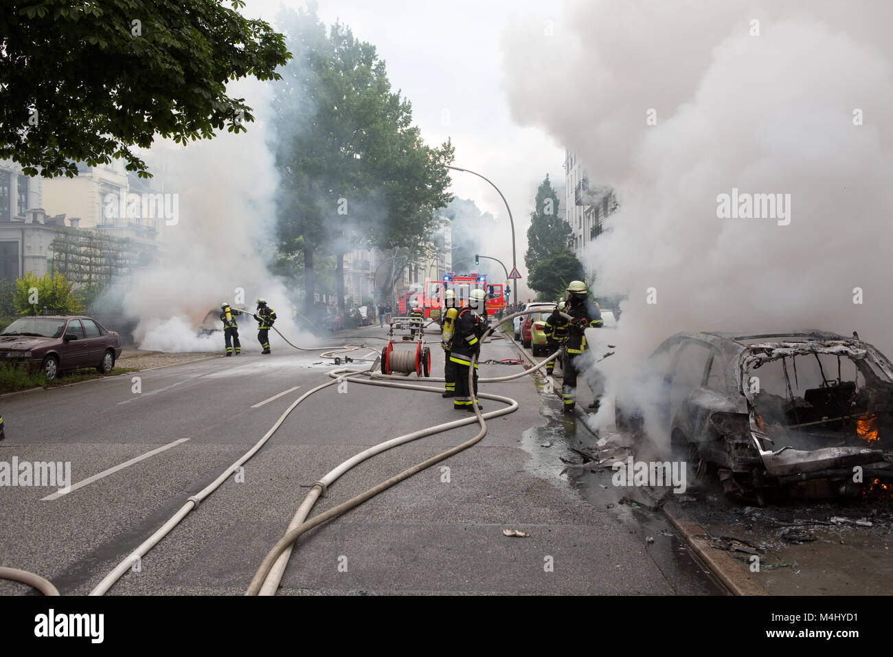G20 à Hambourg Banque D'Images