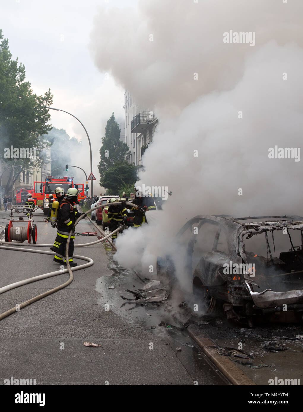 G20 à Hambourg Banque D'Images
