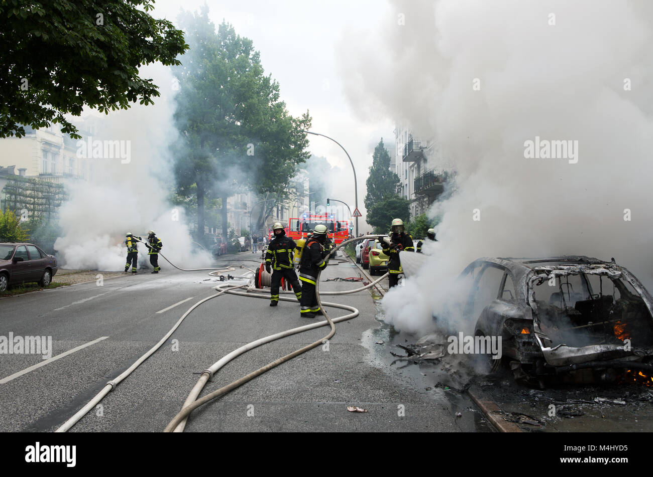 G20 à Hambourg Banque D'Images