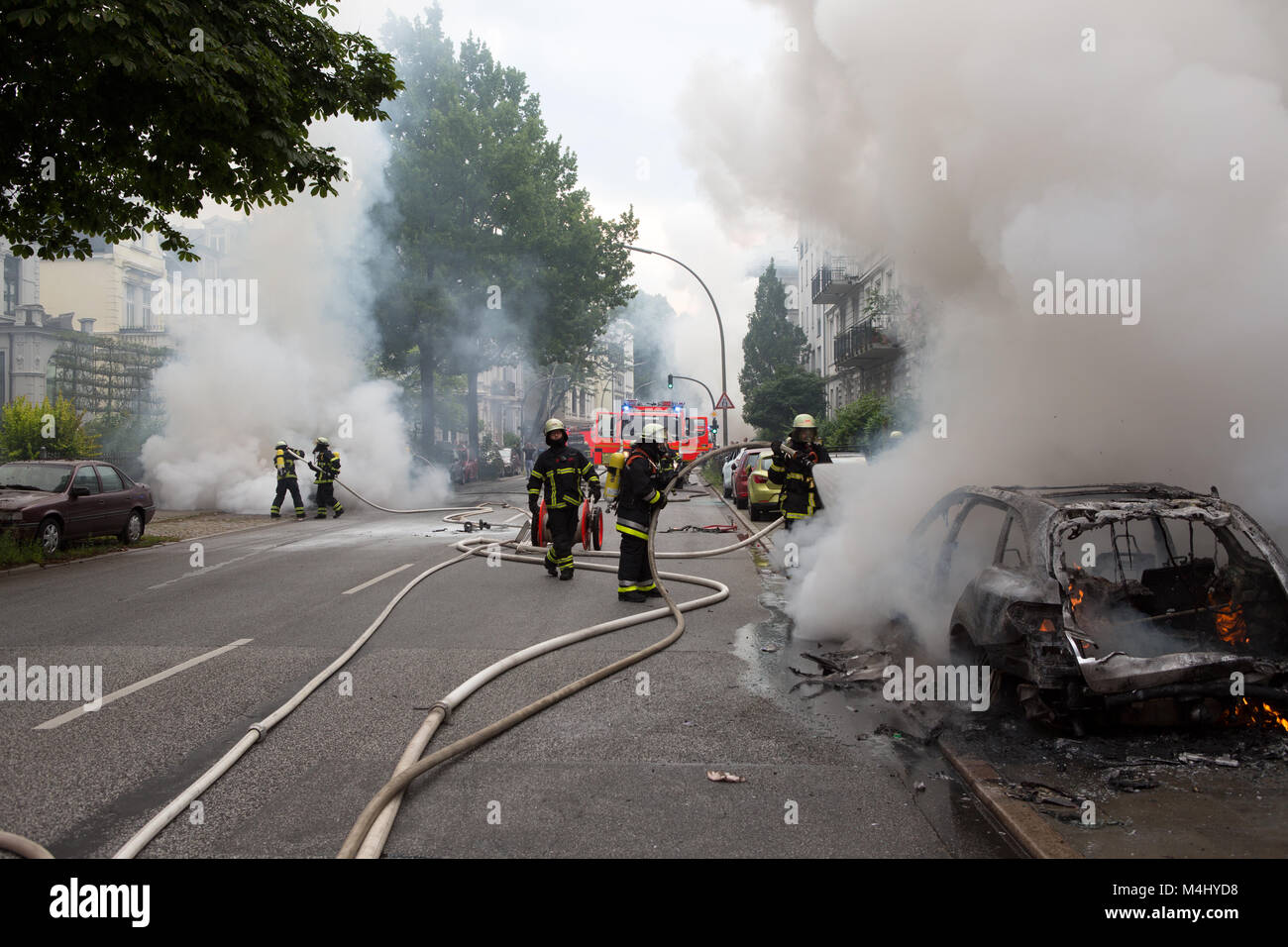 G20 à Hambourg Banque D'Images