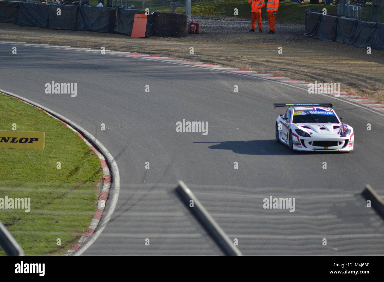 Course de brands hatch Banque D'Images