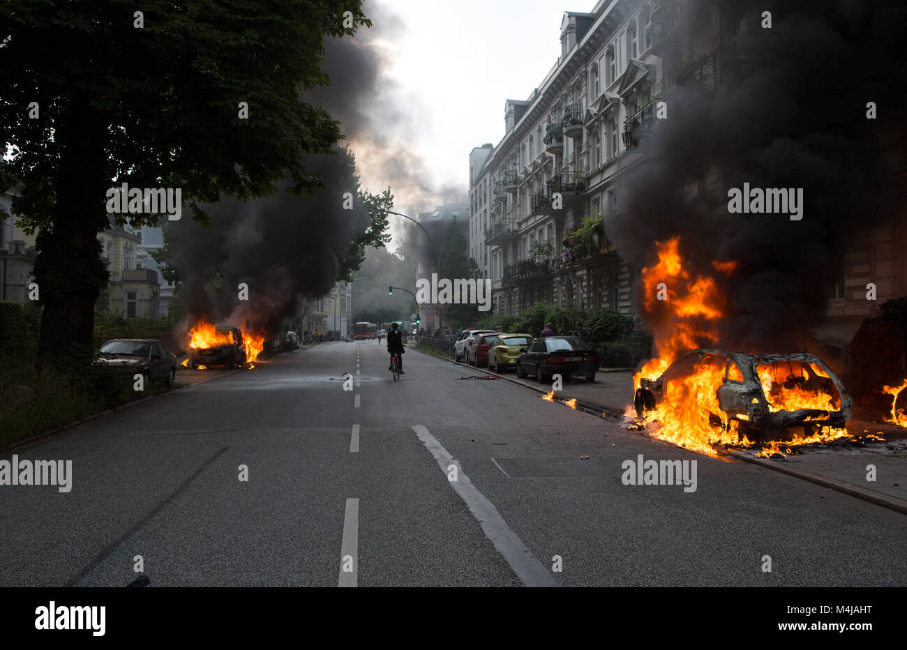 G20 à Hambourg Banque D'Images
