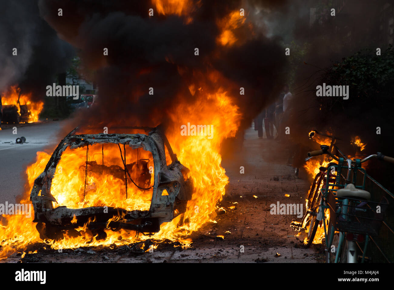 G20 à Hambourg Banque D'Images