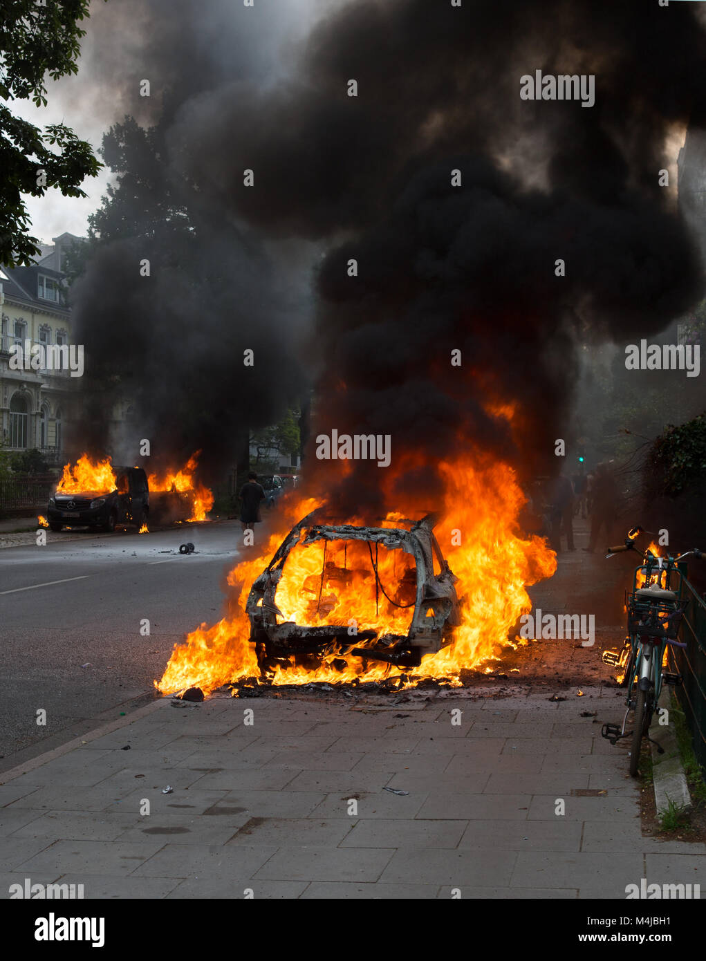 G20 à Hambourg Banque D'Images
