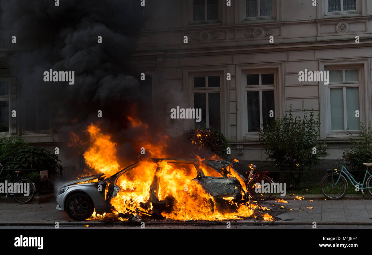G20 à Hambourg Banque D'Images