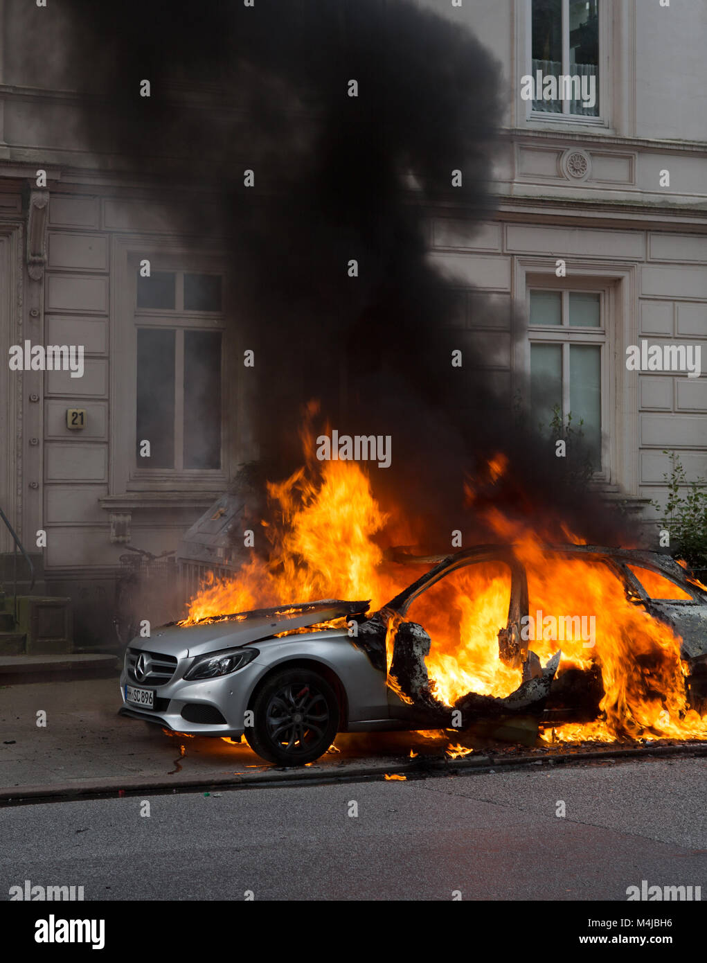 G20 à Hambourg Banque D'Images