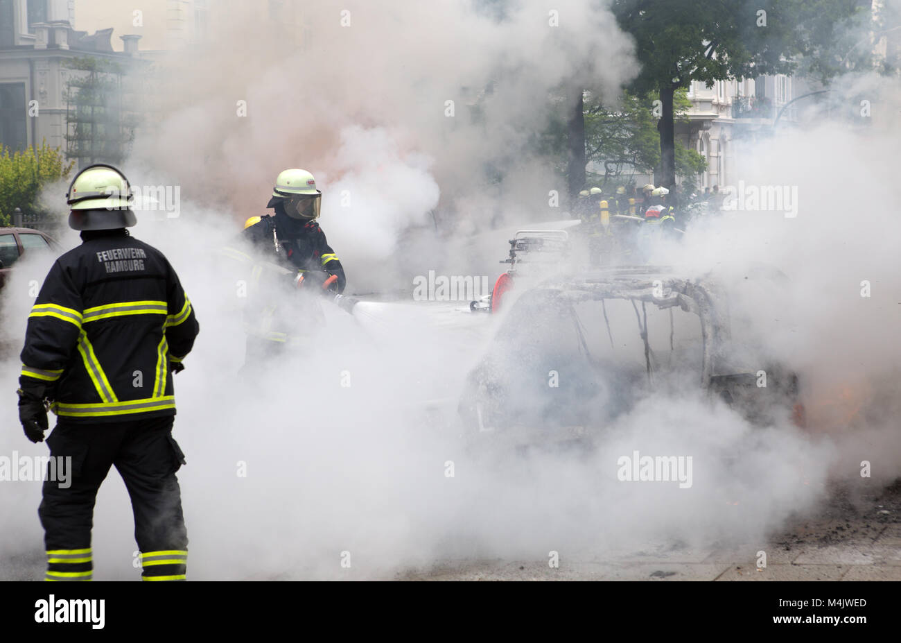 G20 à Hambourg Banque D'Images