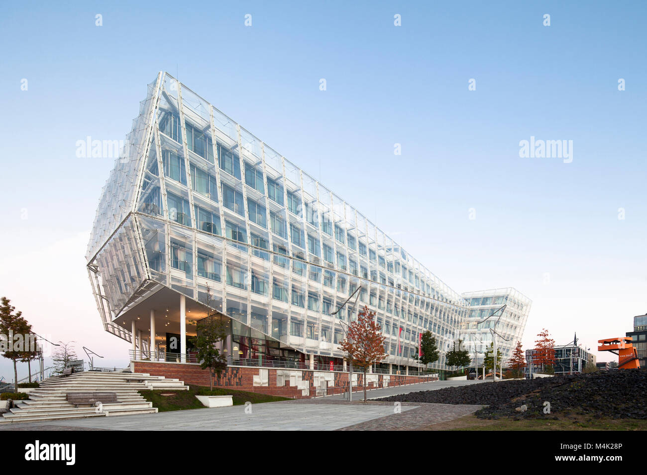 'Bâtiment' Unilever Unilever, siège de l'Allemagne à la HafenCity Hamburg, Allemagne Banque D'Images