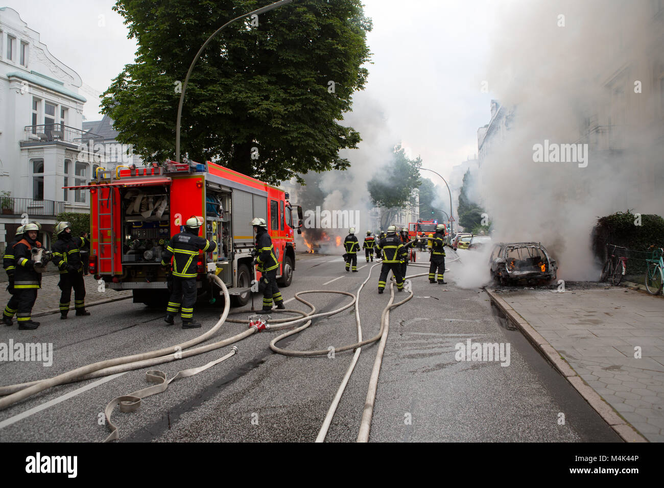 G20 à Hambourg Banque D'Images