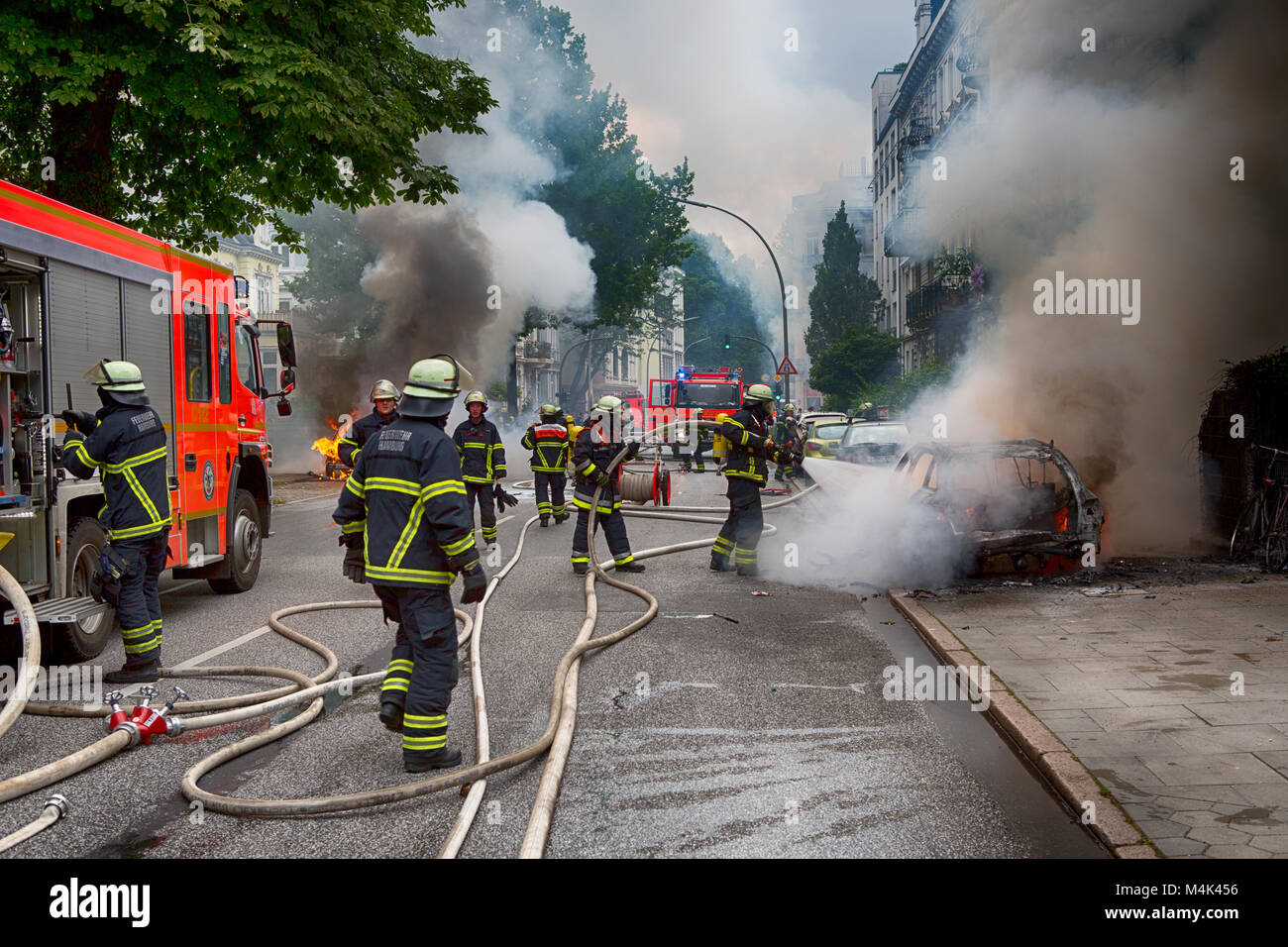 G20 à Hambourg Banque D'Images