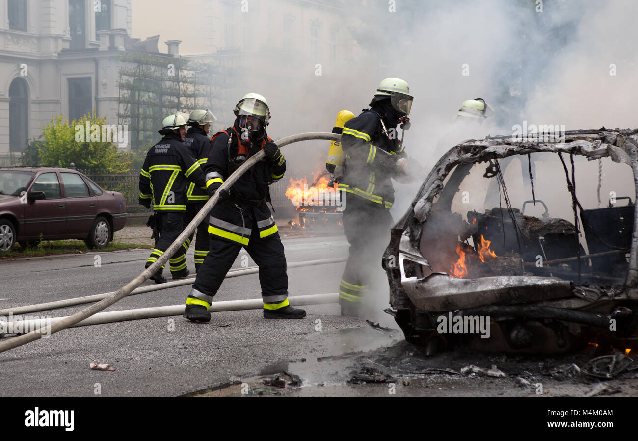 G20 à Hambourg Banque D'Images