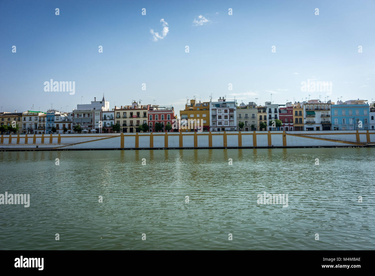 Le Guadalquivir à Séville, Espagne, Europe Banque D'Images