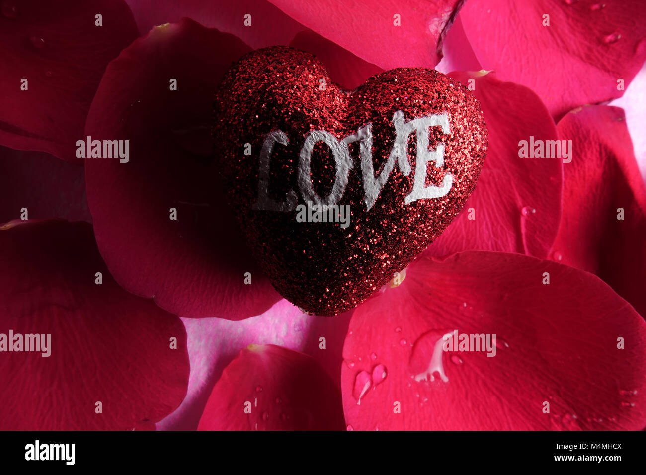 Concept D Amour Avec Des Petales De Rose Rouge Et Imprime De L Amour Sur La Forme De Coeur Rouge Photo Stock Alamy Concept D Amour Avec Des Petales De Rose Rouge Et Imprime De L Amour Sur La Forme De Coeur Rouge Photo Stock Alamy