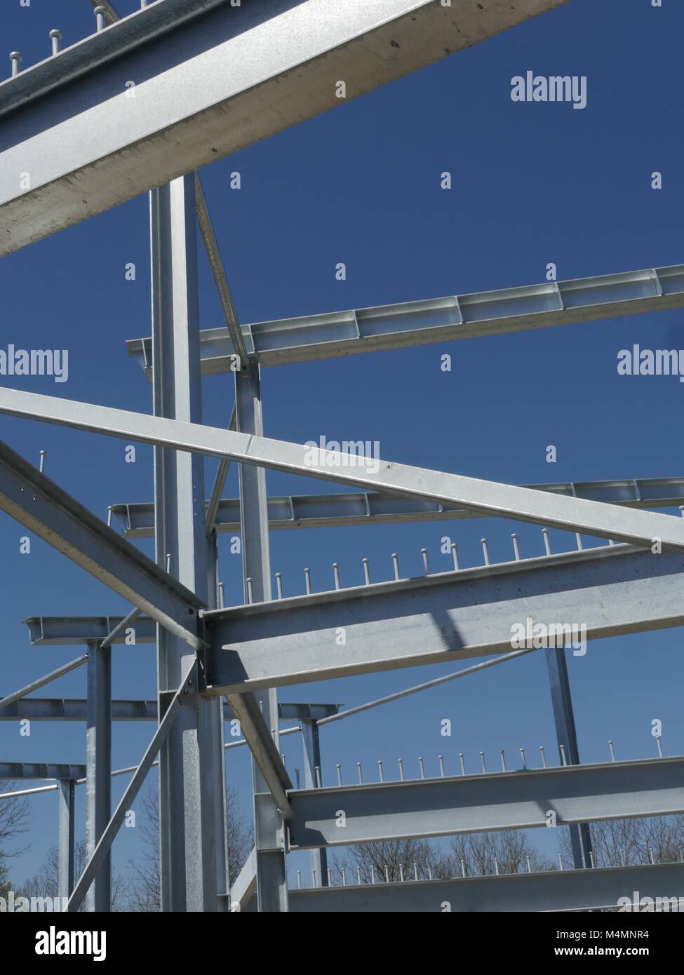 La structure en acier Banque D'Images