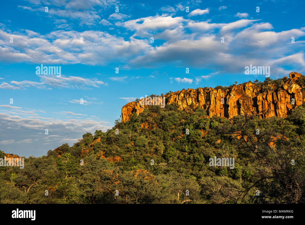 Le Waterberg Plateau et le parc national, la Namibie Banque D'Images