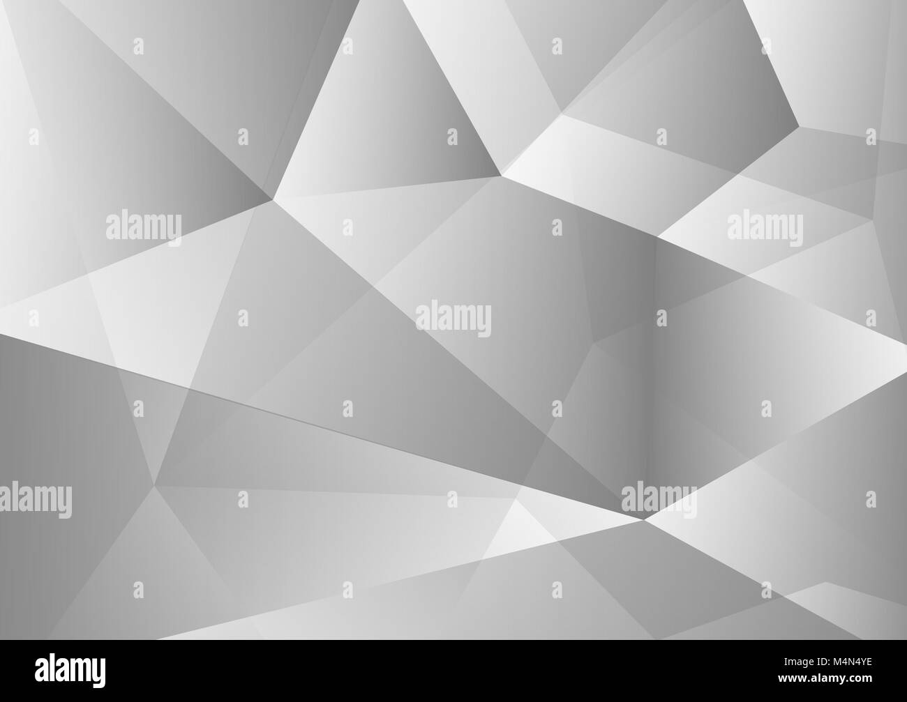 Couleur blanc et gris fond abstrait polygone moderne de la technologie, Vector illustration Illustration de Vecteur