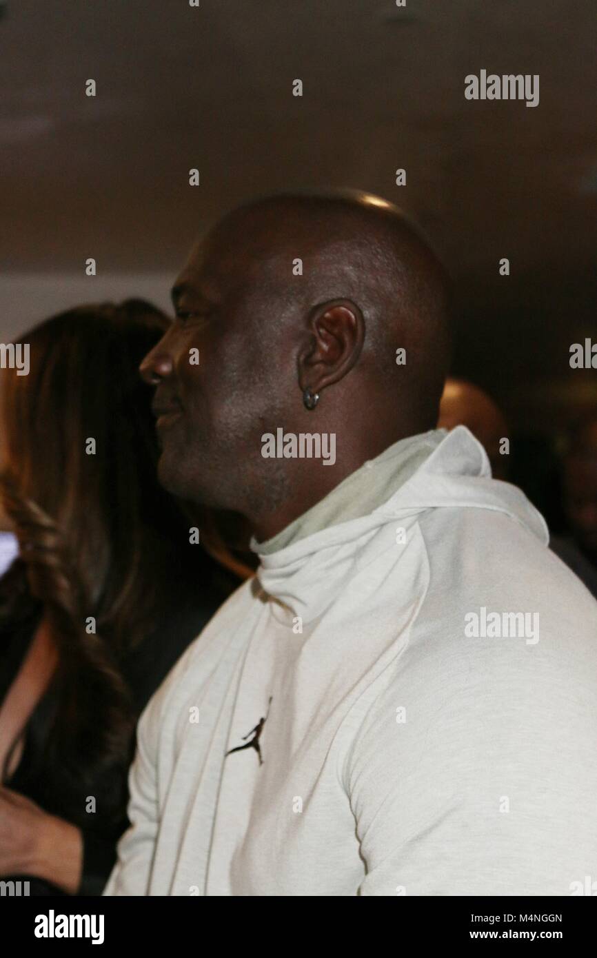 LOS ANGELES CA le 16 fevrier Michael Jordan au d NBA All Star Week end de