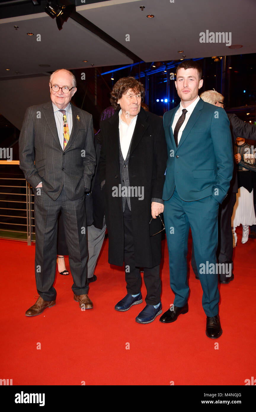 Jim Broadbent, Stephen Rea et James Frecheville participant à la 'Black 47' première mondiale au 68e Festival International du Film de Berlin Berlinale Berlinale 2018 / au Palais le 16 février 2018 à Berlin, Allemagne. Banque D'Images