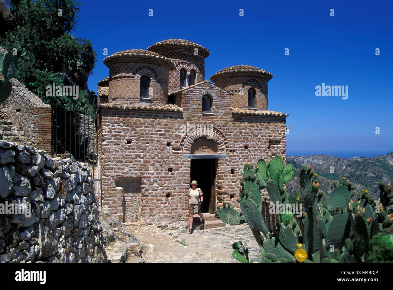 20/410, église byzantin, Cattolica, Italie Banque D'Images