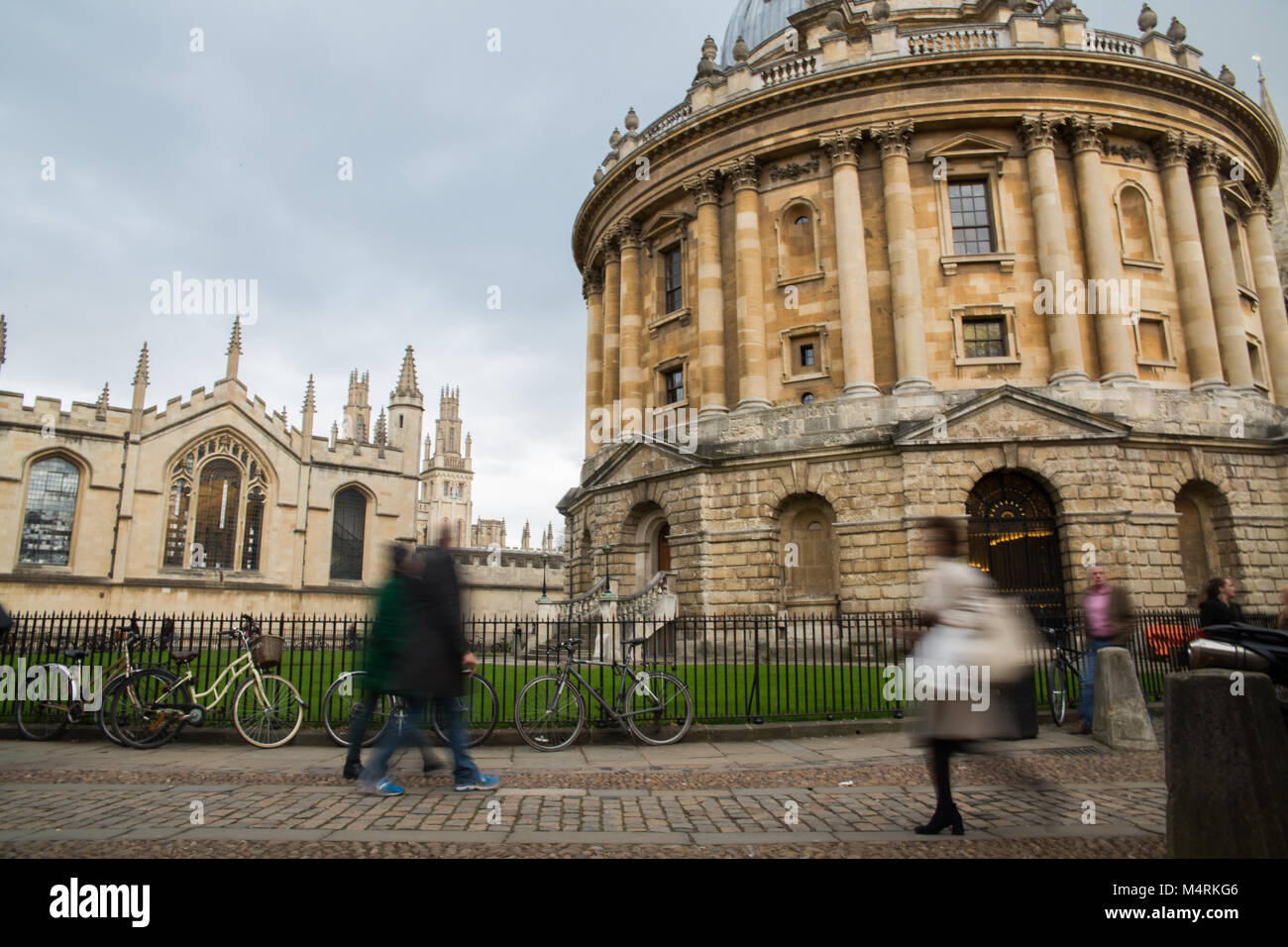 Bibliothèque Radclife, Université d'Oxford, Angleterre Banque D'Images