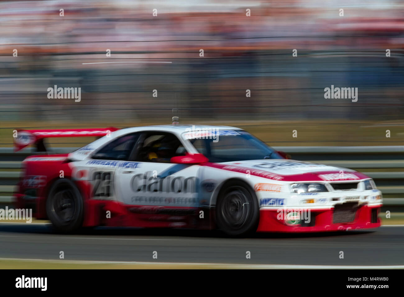 24H du Mans 1996,Nissan Skyline GT-R LM, Kazuyoshi Hoshino, Masahiro Hasemi, Toshio Suzuki Banque D'Images