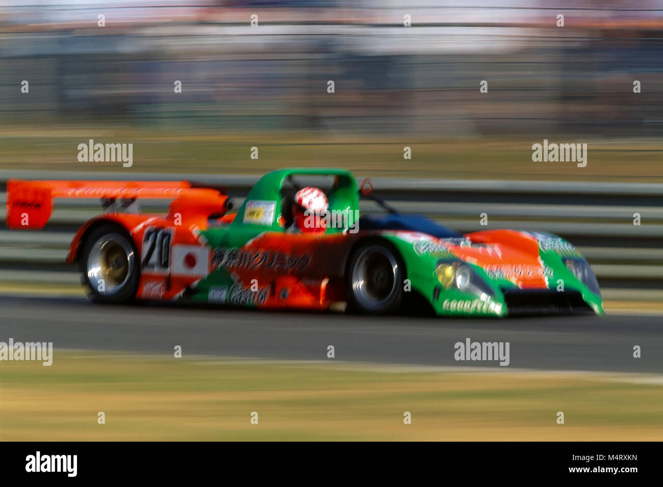 24H du Mans 1996 Mazda 3 2.0L,-Rotor, Yojiro Terada,Jim Downing,Franck Fréon Banque D'Images