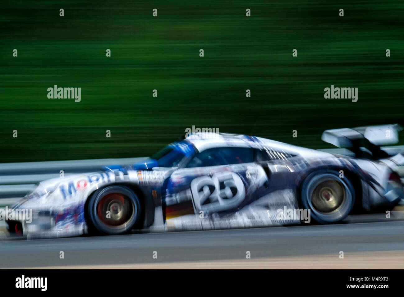 24 H du Mans 1996, Porsche 911 GT1, Hans Joachim Kolk, Thierry Boutsen, Bob Wollek Banque D'Images