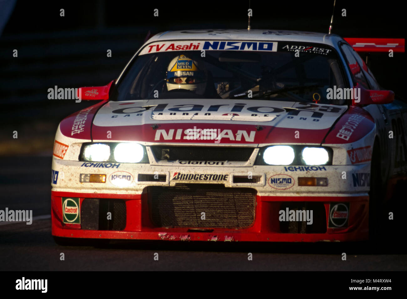 24H du Mans 1996, Nissan Skyline GT-R LM ; Kazuyoshi Hoshino ; Masahiro Hasemi, Toshio Suzuki Banque D'Images