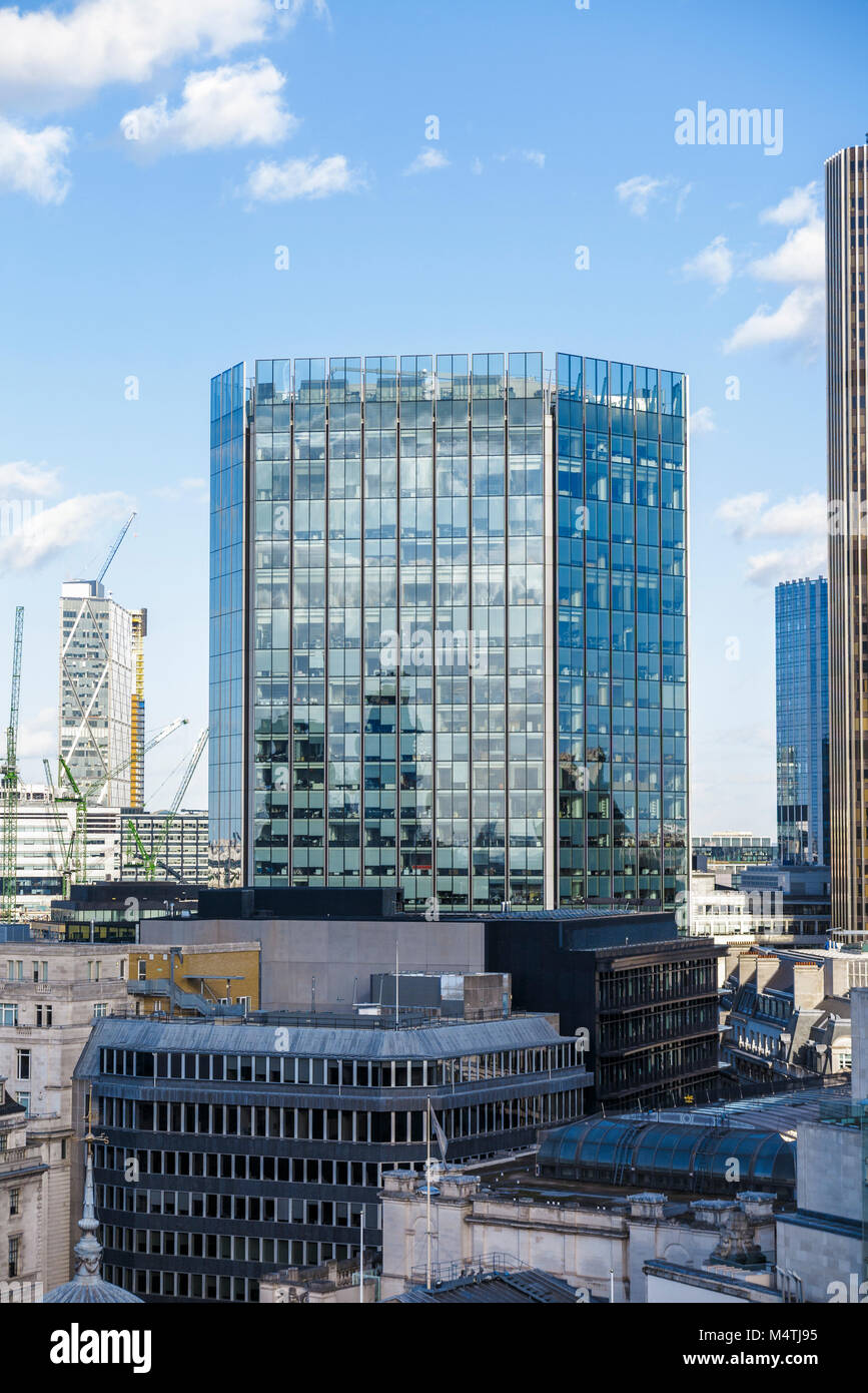 Tour de la Bourse, 125 Old Broad Street, City of London financial district EC2 Banque D'Images