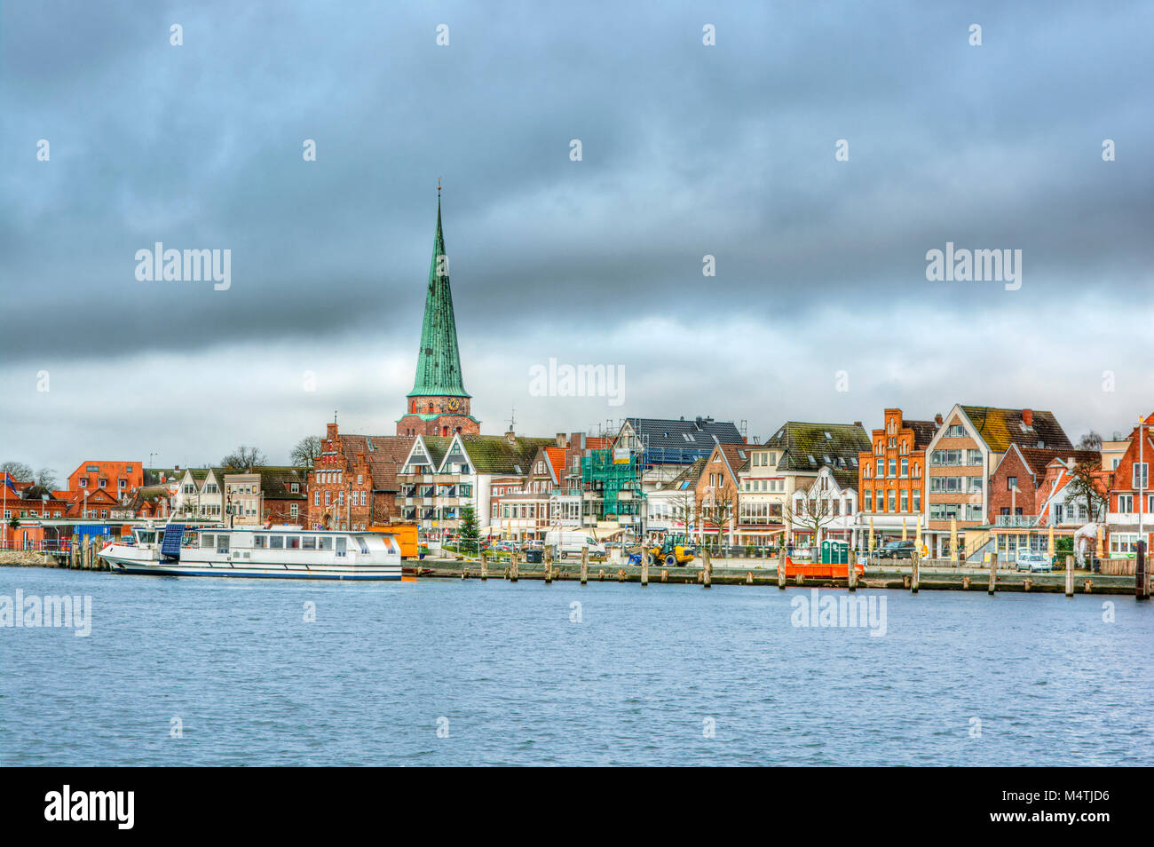 Cityscape de Travemünde (Allemagne) Banque D'Images