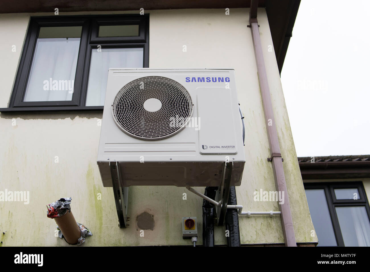 Samsung digital inverter pompe à chaleur. Banque D'Images