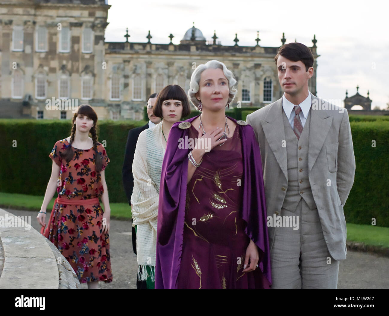 BRIDESHEAD REVISITED 2008 BBC Films production avec de gauche à droite : Felicity Jones, Hayley Atwell, Thompspn, Matthew Goode Emma Banque D'Images
