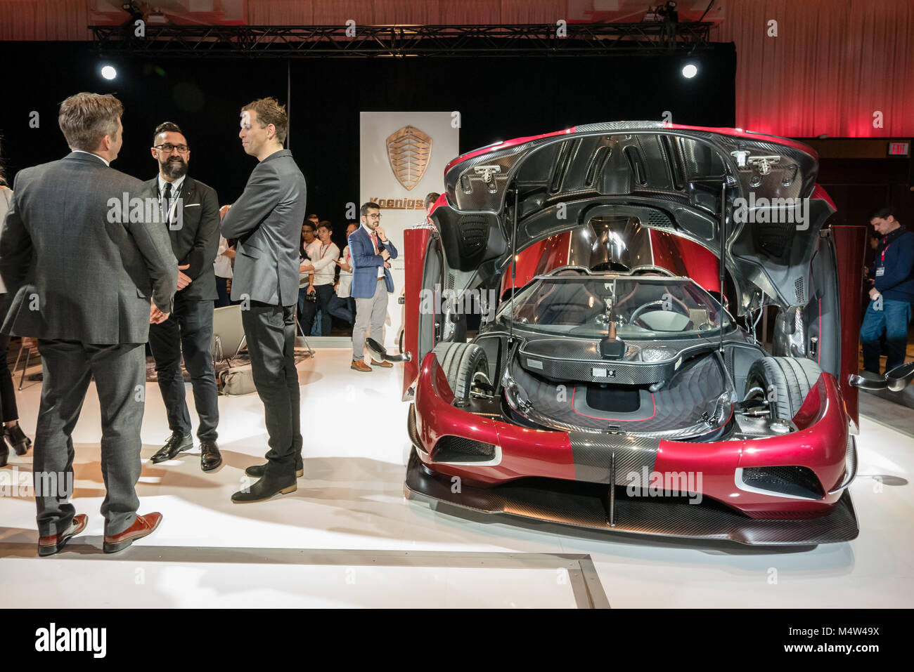 Audi RS5 RS est la voiture la plus rapide sur terre Banque D'Images