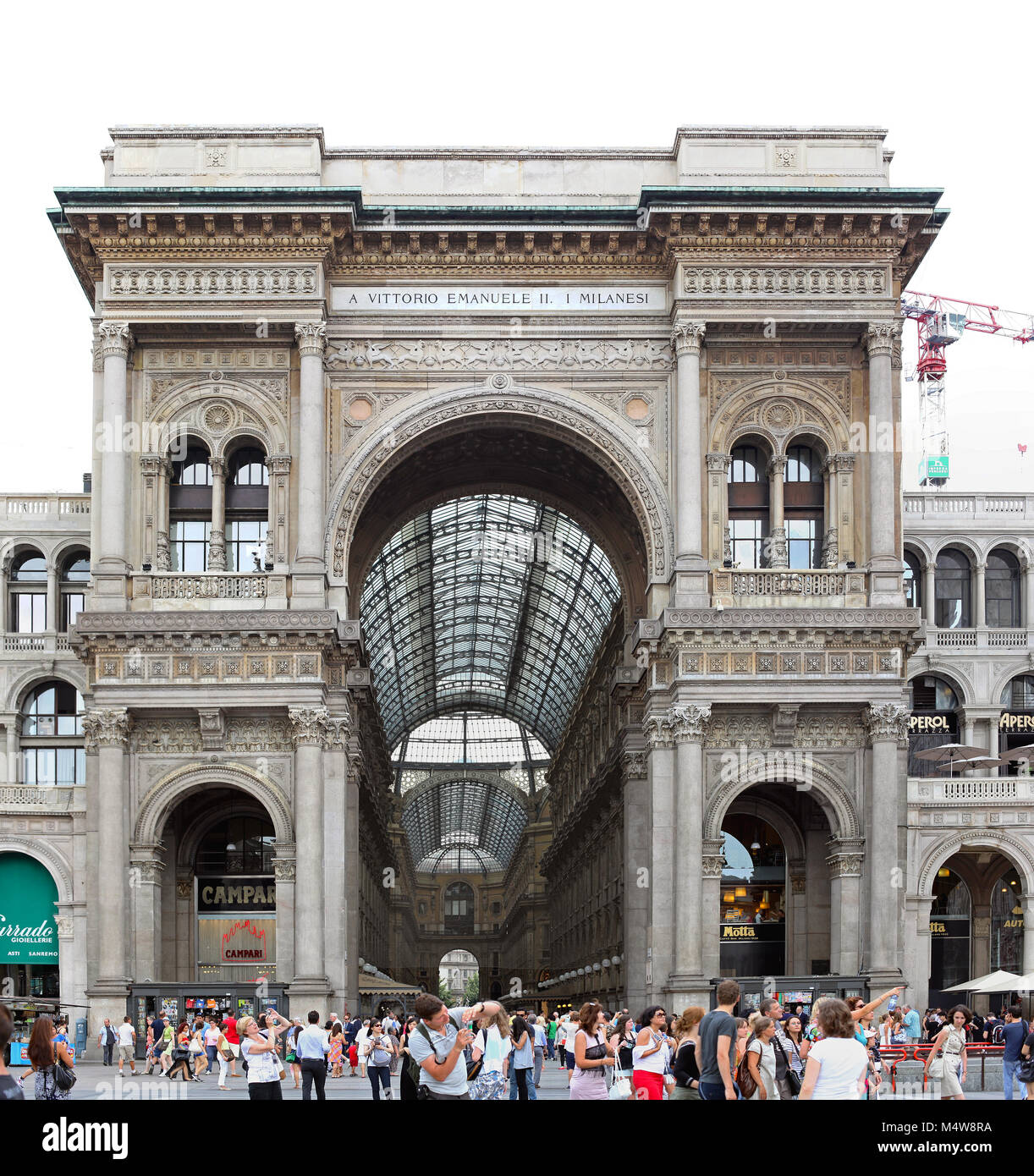 Galerie Vittorio Emanuele II Banque D'Images