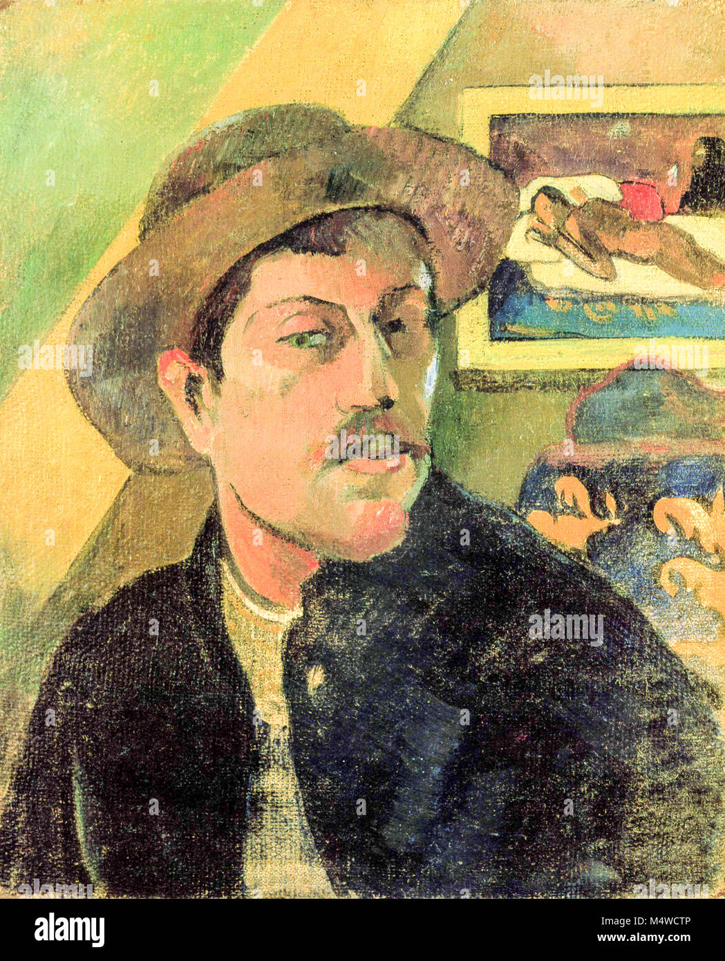 Paul Gauguin, autoportrait, 1893 Banque D'Images