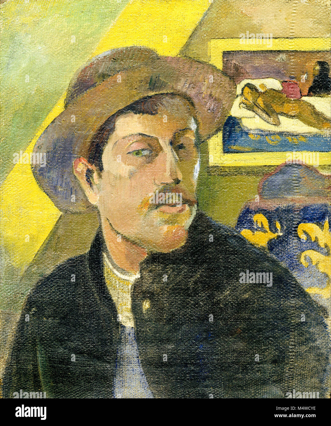 Paul Gauguin, autoportrait, 1893 Banque D'Images