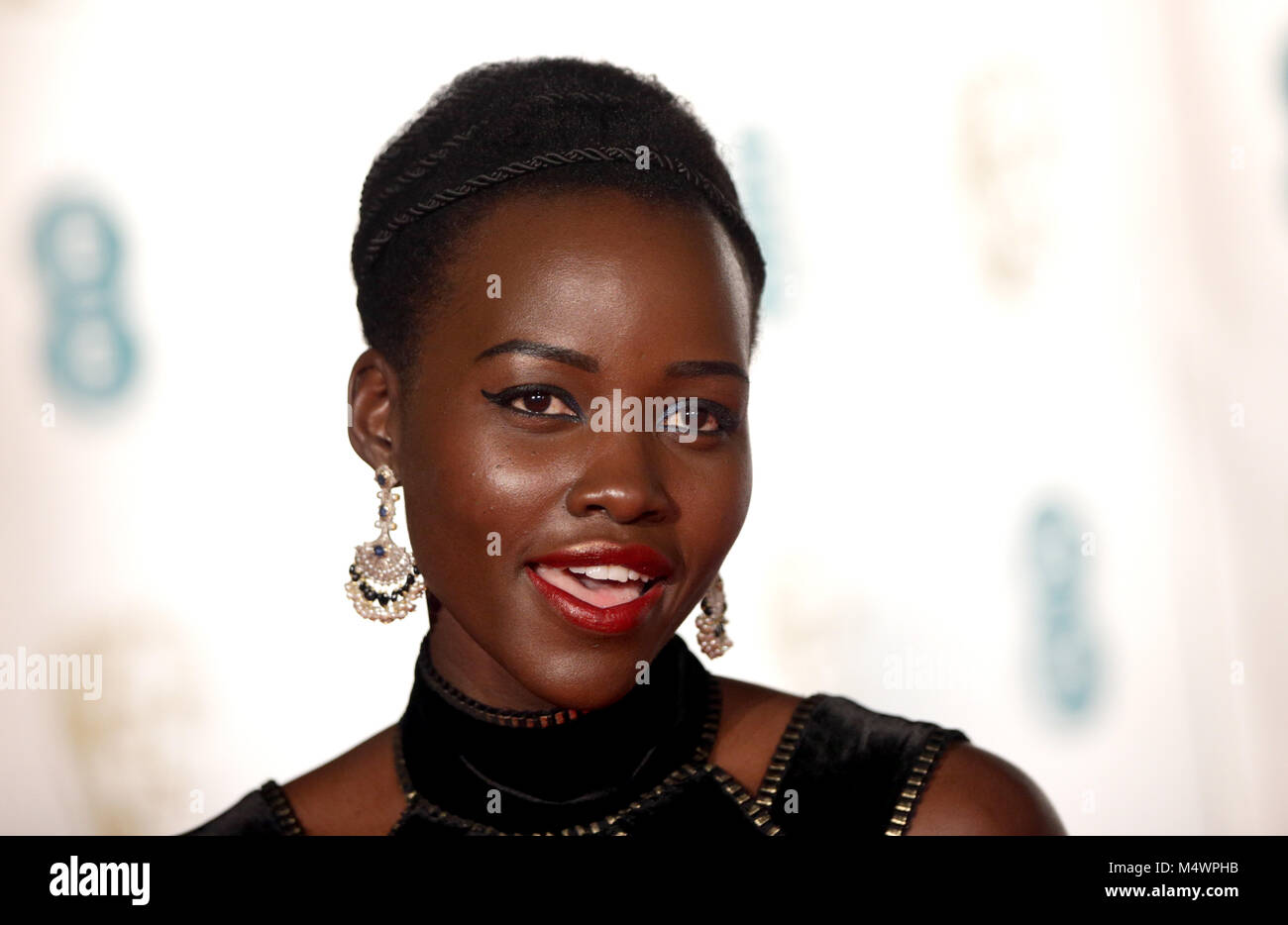 Lupita Nyong'o Participation à l'EE British Academy Film Awards after party, Londres. Banque D'Images