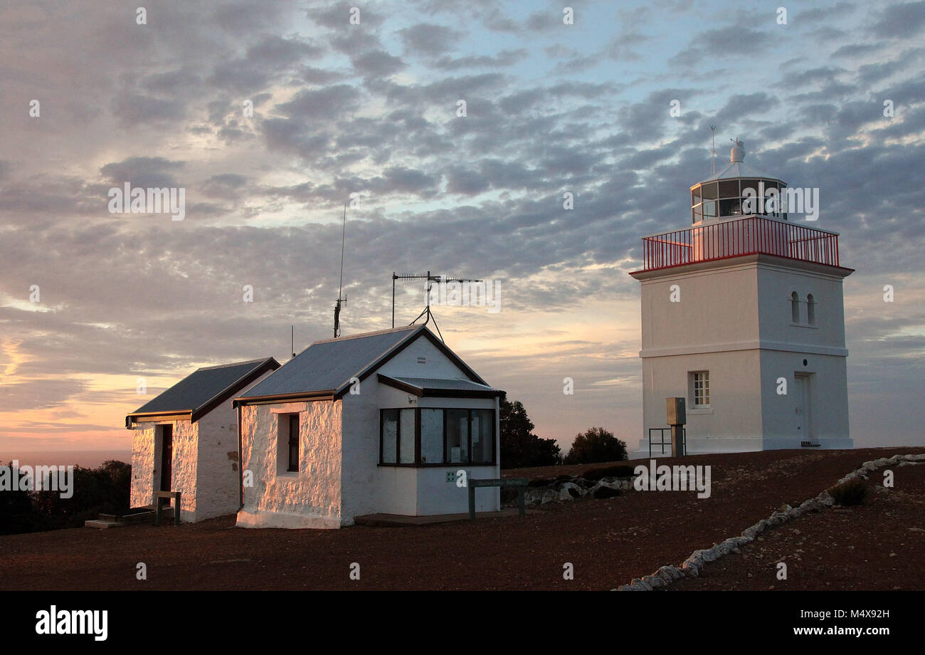 Phare du cap Borda au parc national de Flinders Chase sur Kangaroo Island Banque D'Images