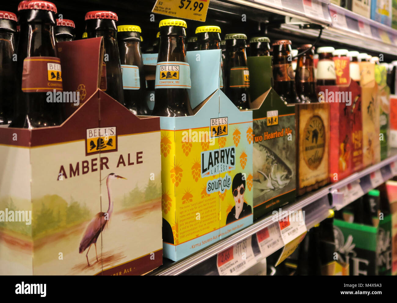 Whole Foods Market Bryant Park, New York, USA Banque D'Images