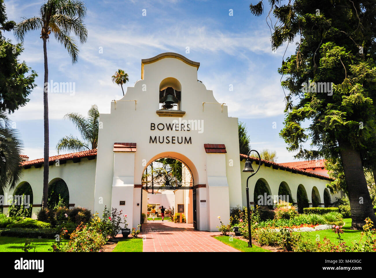 Santa Ana, CA. Le Bowers Museum à Orange County, en Californie, est connue pour les collections des arts de haut niveau. Banque D'Images