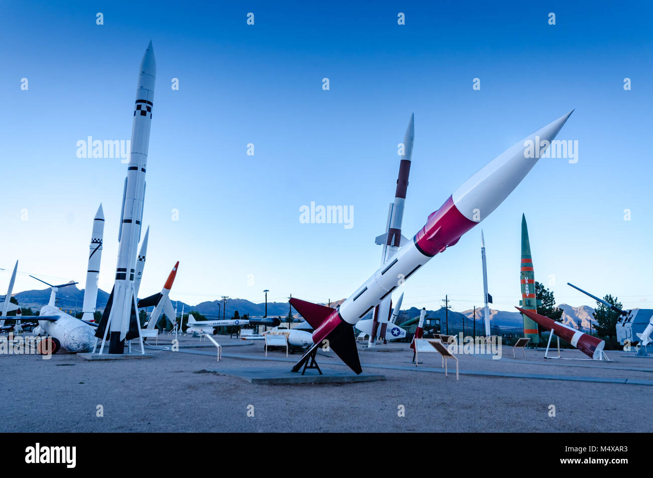 Le MGR-1 Honest John rocket a été la première zone capable missile sol-sol dans l'arsenal des États-Unis. Banque D'Images