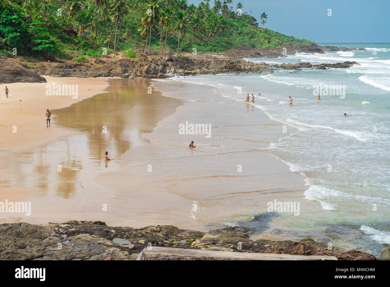Plage Tiririca à Itacare Bahia Brésil Banque D'Images